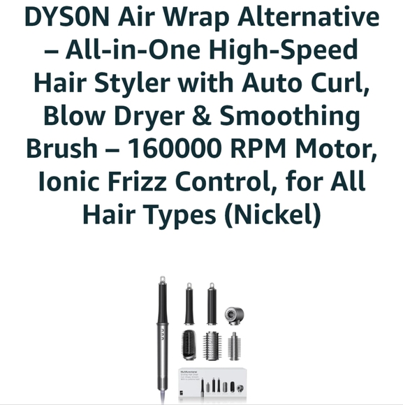 🎅🤶🎄Dyson Alternative Multifunctional Styling Hair Dryer 6 in 1. - Picture 1 of 9